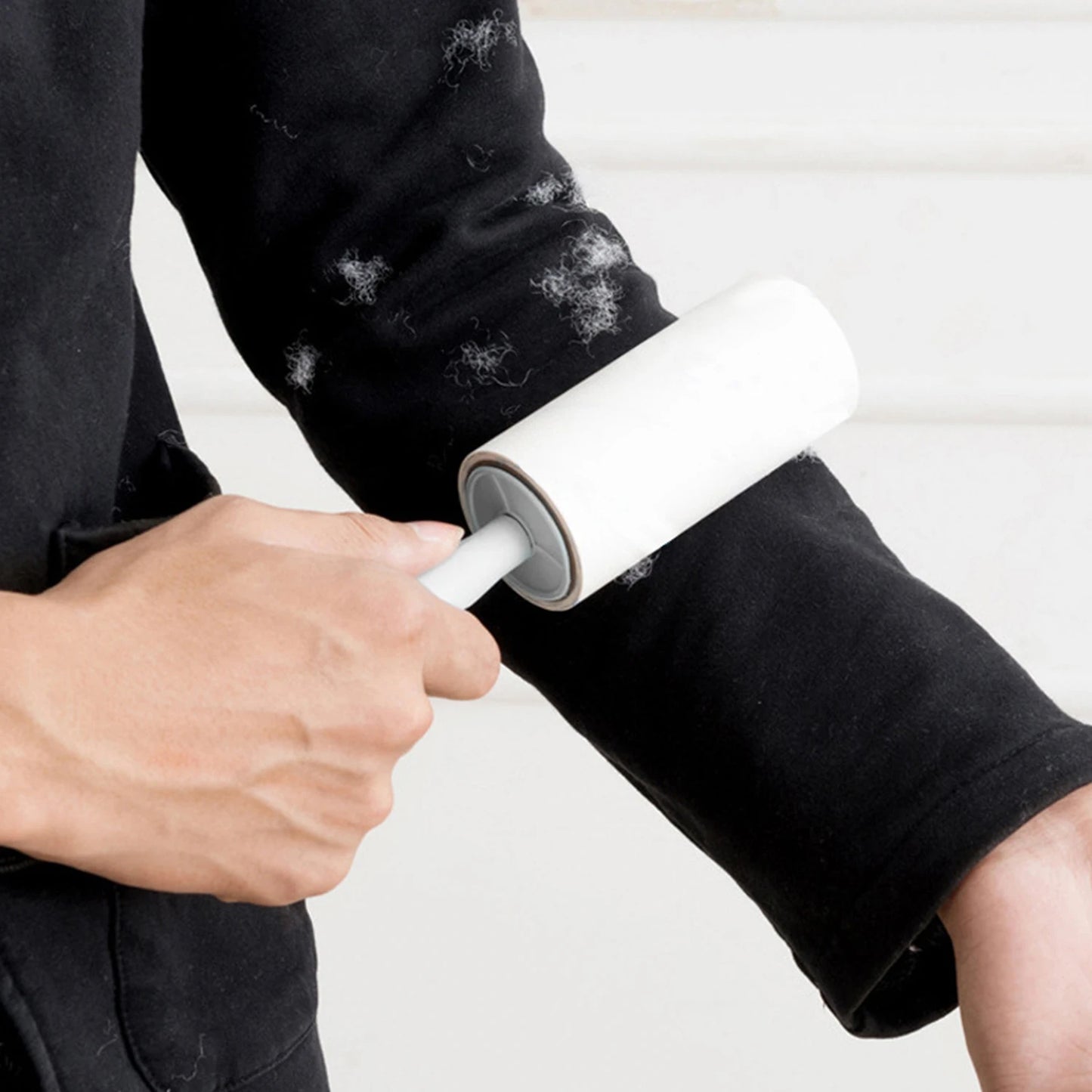 Sticky Lint Roller with Refill – Pet Hair & Dust Remover for Clothes, Sofa & Car